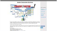 Desktop Screenshot of convert2vector.com